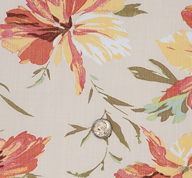 Rayon Slub 1D1812 Neutral Rayon Fabric - Neutral, 55/56" Width