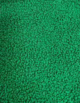 Heavy Polyester Mechanical Stretch Soft Faux Sherpa Fleece Fabric - Sage, Black, Green, Fuchsia, Beige, 59-61" Wide