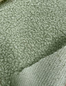 Heavy Polyester Mechanical Stretch Soft Faux Sherpa Fleece Fabric - Sage, Black, Green, Fuchsia, Beige, 59-61" Wide