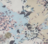 Rayon Slub 1D1642 Spring Blue Rayon Fabric - Spring Blue, Slub Texture, 55/58" Width
