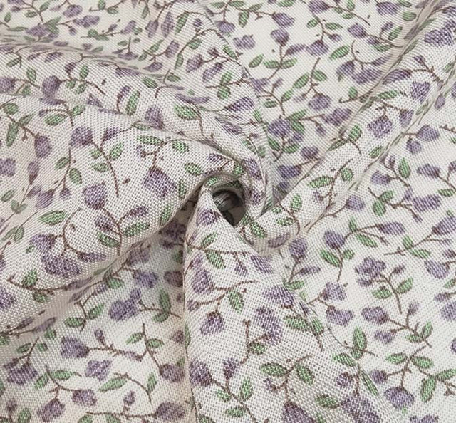 Rayon Slub 1D423 Lilac Marble Rayon Fabric - Lilac Marble, 55/56" Width