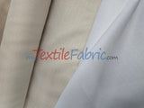 Rustic Linen Polyester Fabric - Faux Linen, 58" Width, 5 Colors (1 Yard)