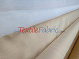 Rustic Linen Polyester Fabric - Faux Linen, 58" Width, 5 Colors (1 Yard)