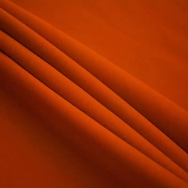 Rust Polyester Poplin (120″) Fabric