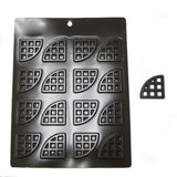 Flexible Chocolate Mold Pie Slice, 16 Cavities