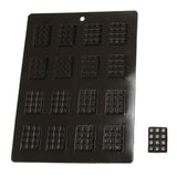 Flexible Chocolate Mold Mini Tablet, 16 Cavities