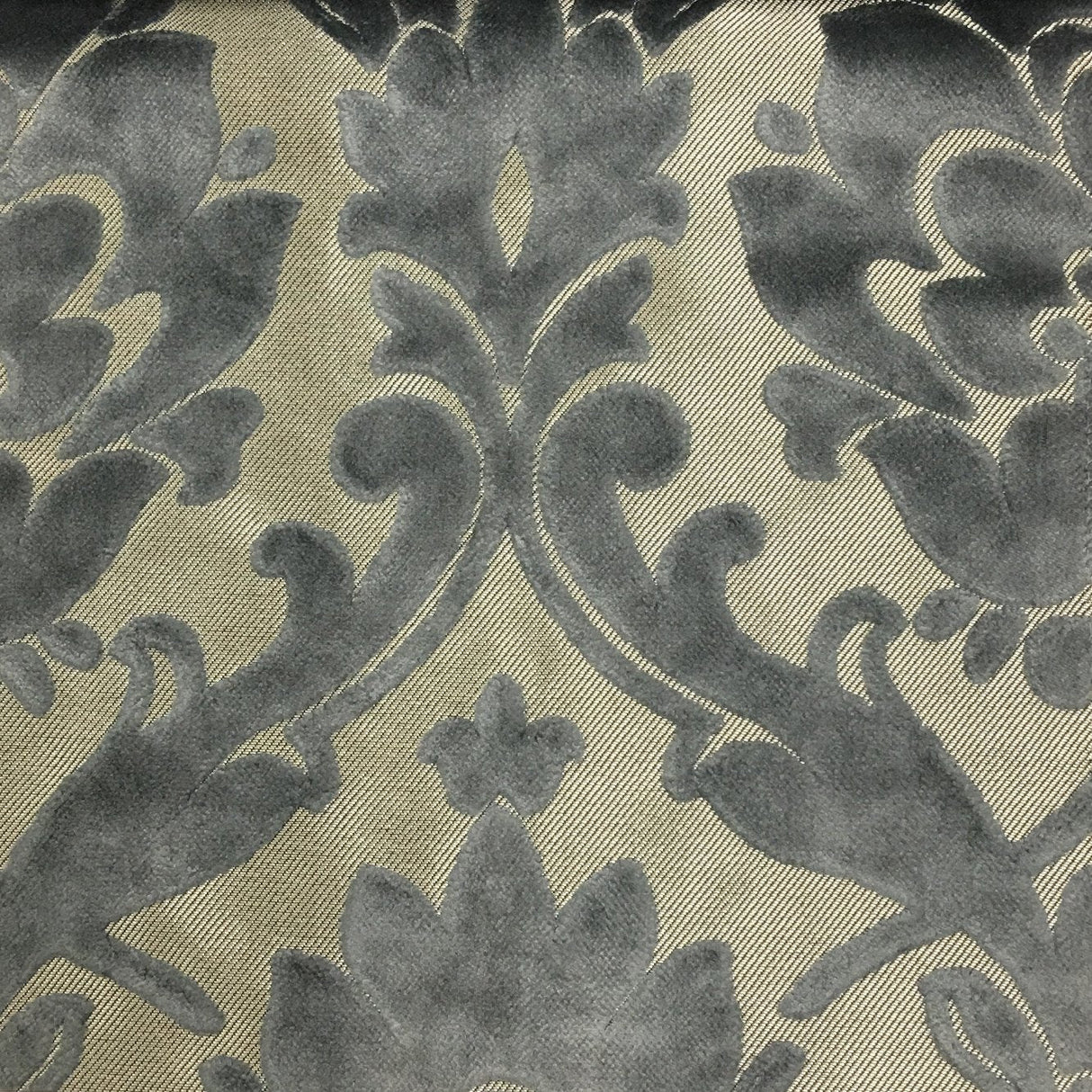 Burnout Velvet Upholstery Fabric Nottingham Damask