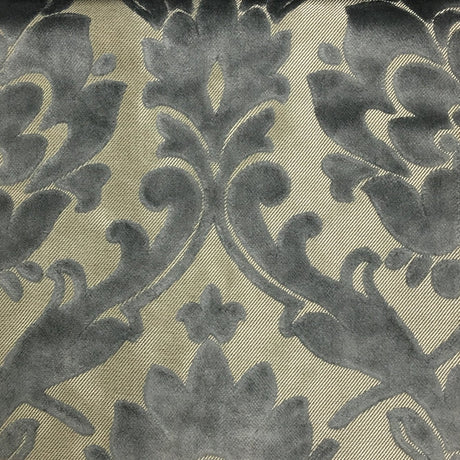 Burnout Velvet Upholstery Fabric Nottingham Damask