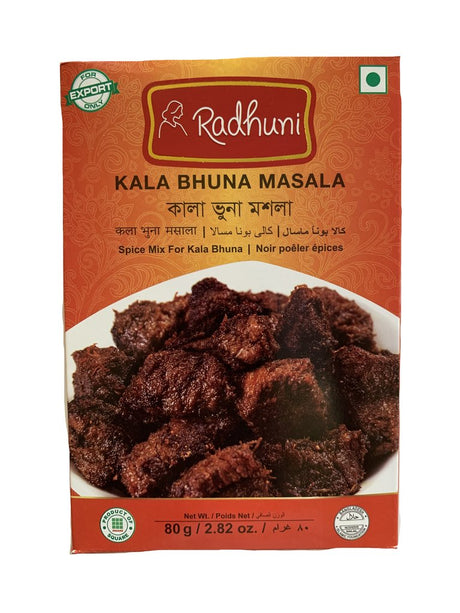 Radhuni Kala Bhuna Masala 80 Gm
