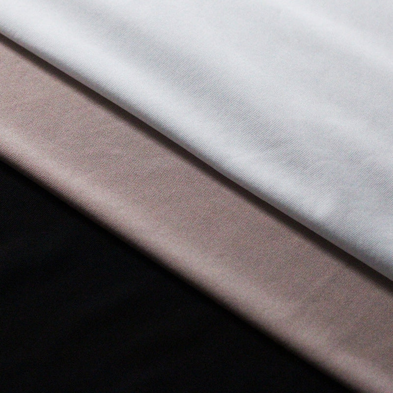 Radiance Polyester Spandex Fabric - Black Solid, 58" Width (1 Yard)