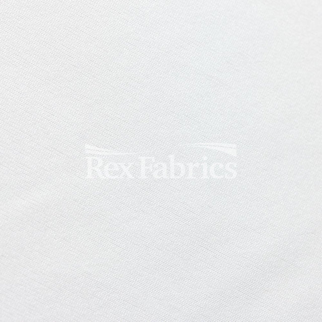 Radiance PFP Polyester Spandex Fabric - White Solid, 58/60" Width (1 Yard)