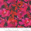 Cotton Print Radiant Midnight Poppies Fabric 44/45"