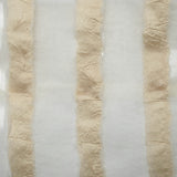 Organza Drapery Fabric 110" Striped Window Curtain