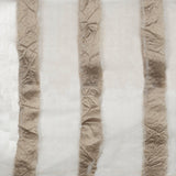 Organza Drapery Fabric 110" Striped Window Curtain
