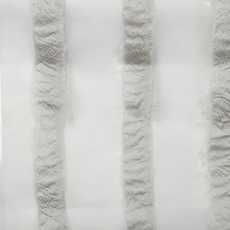 Organza Drapery Fabric 110" Striped Window Curtain