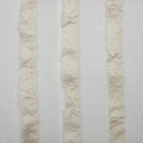 Organza Drapery Fabric 110" Striped Window Curtain