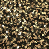 Ragtime Stretch Mesh Sequin Fabric - Black/Red, 54/55" Width (1 Yard)