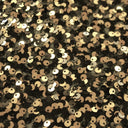 Stretch Mesh Sequin Fabric Black