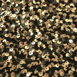 Stretch Mesh Sequin Fabric Black