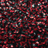 Stretch Mesh Sequin Fabric Black