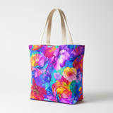 Quilting Cotton Petal Power Rainbow Florals Timeless Treasures