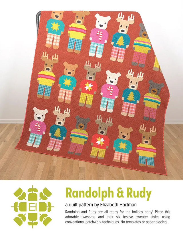 Quilt Pattern Randolph & Rudy Holiday Sweaters