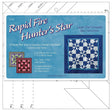 Quilting Template Acrylic Rapid Fire Hunter's Star Large