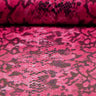 Rattlesnake Foil Printed Polyester Spandex Fabric - Holographic Foil, 4-Way Stretch, 54/56" Width (1 Yard)
