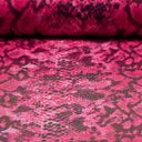 Foil Printed Spandex Rattlesnake