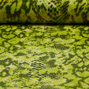Foil Printed Spandex Rattlesnake