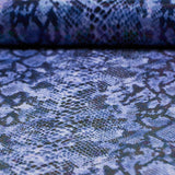 Rattlesnake Foil Printed Polyester Spandex Fabric - Holographic Foil Print, 54/56" Width (1 Yard)