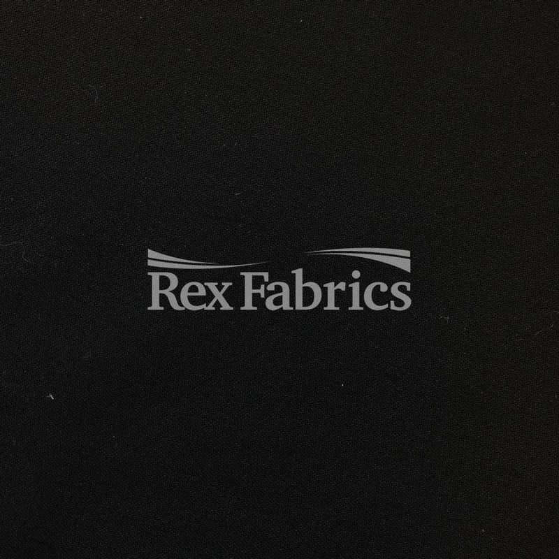 Rayon Challis 100% Rayon Fabric - Black, 54" Width, 80 GSM (1 Yard)