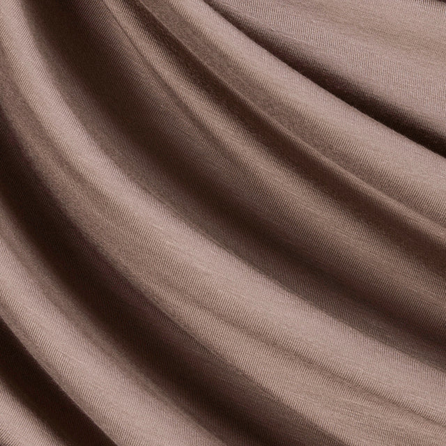 Rayon Jersey Spandex Knit Fabric Mocha