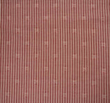 1 Yard Mauve Rayon Dobby Pinstripe Fabric Soft Material for Dresses 57/58" Wide