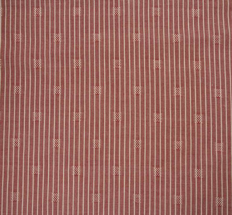1 Yard Mauve Rayon Dobby Pinstripe Fabric Soft Material for Dresses 57/58" Wide