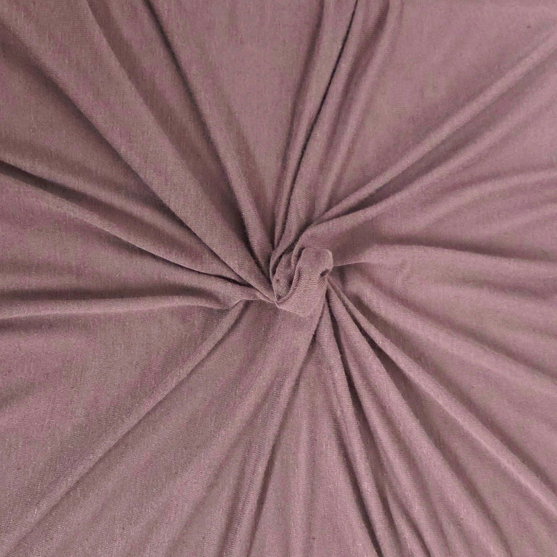 Linen Blend Jersey Mauve