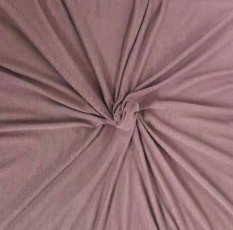 Linen Blend Jersey Mauve
