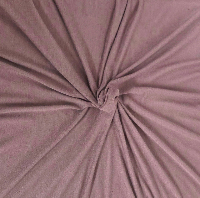 Linen Blend Jersey Mauve