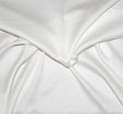 Rayon Satin Stretch Rayon Spandex Fabric - Solid Ivory, 53/54" Width (1 Yard)