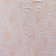 Poly Lycra Knit Fabric Reaction Peach Pie 31 Remnant