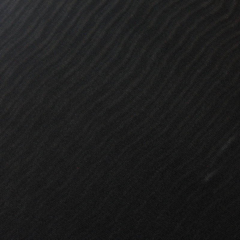 Recycled Mesh Polyester Spandex Fabric - Black, White, Nude, Eco-Friendly 4-Way Stretch Mesh, 58/60" Width (1 Yard)