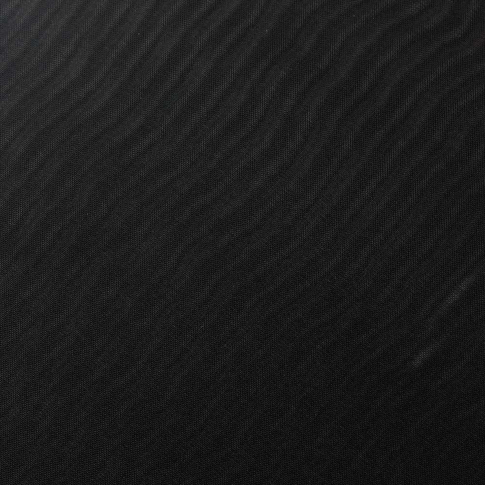 Recycled Mesh Polyester Spandex Fabric - Black, White, Nude, Eco-Friendly 4-Way Stretch Mesh, 58/60" Width (1 Yard)