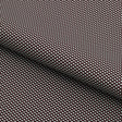 Printed Recycled Spandex Mini Argyle Black/Light Blue