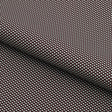 Mini Argyle Recycled Nylon Spandex Fabric - Black/Light Blue Argyle Print, 55/56" Width (1 Yard)