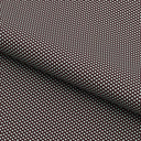 Mini Argyle Recycled Nylon Spandex Fabric - Black/Light Blue Argyle Print, 55/56" Width (1 Yard)