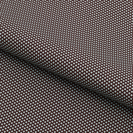Mini Argyle Recycled Nylon Spandex Fabric - Black/Light Blue Argyle Print, 55/56" Width (1 Yard)