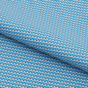 Printed Recycled Spandex Blue/White