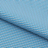 Printed Recycled Spandex Blue/White