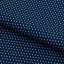Printed Recycled Spandex Navy/White