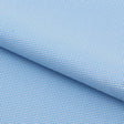 Sky Blue Cross Stitched Printed On Recycled Spandex Fabric - White/Blue, 55/56" Width (1 Yard)